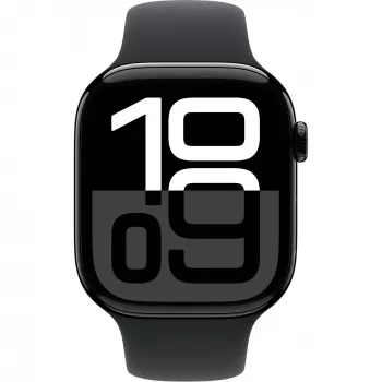 Apple Watch Series 10 alumiiniumkorpuse GPS + mobiilside 46 mm Diamond Must spordirihm must M/L