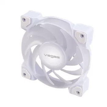 AKASA VEGAS A12 120 mm ARGB korpuseventilaator - valge