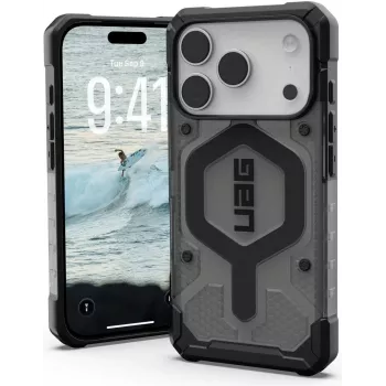 UAG Urban Armor Gear Pathfinder MagSafe ümbris | Apple iPhone 17 Pro | tuhahall (hall läbipaistev)/must | 114551113140 (114551113140)
