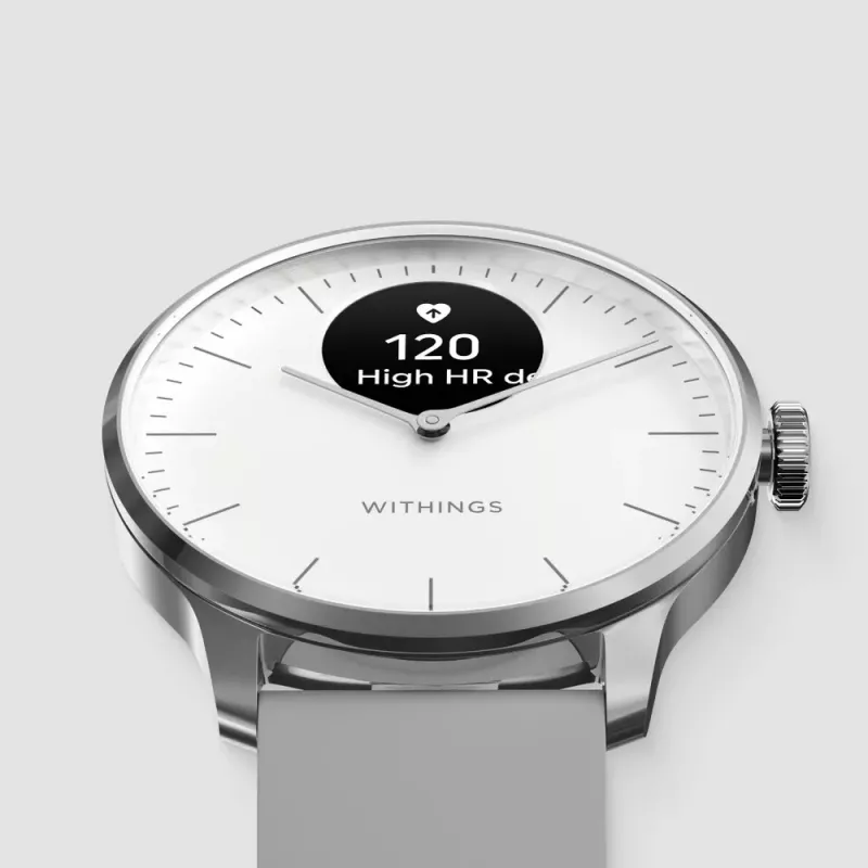 Withings ScanWatch Light OLED 37 mm hübriidne kuld