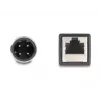DeLOCK M12 adapterkaabel D-kodeeringuga 4-pin isane RJ45 emasele 50 cm