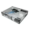 SilverStone MILO ML03 - Lauaarvuti - Mikro-ATX - ilma toiteplokita (ATX / PS/2) - Must - USB/Audio (SST-ML03B-R)