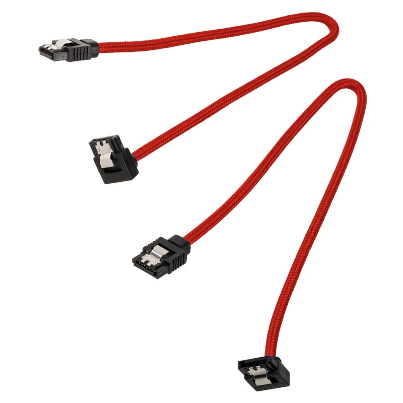 SATA-kaabel Corsair CC-8900280 0,3 m must/punane