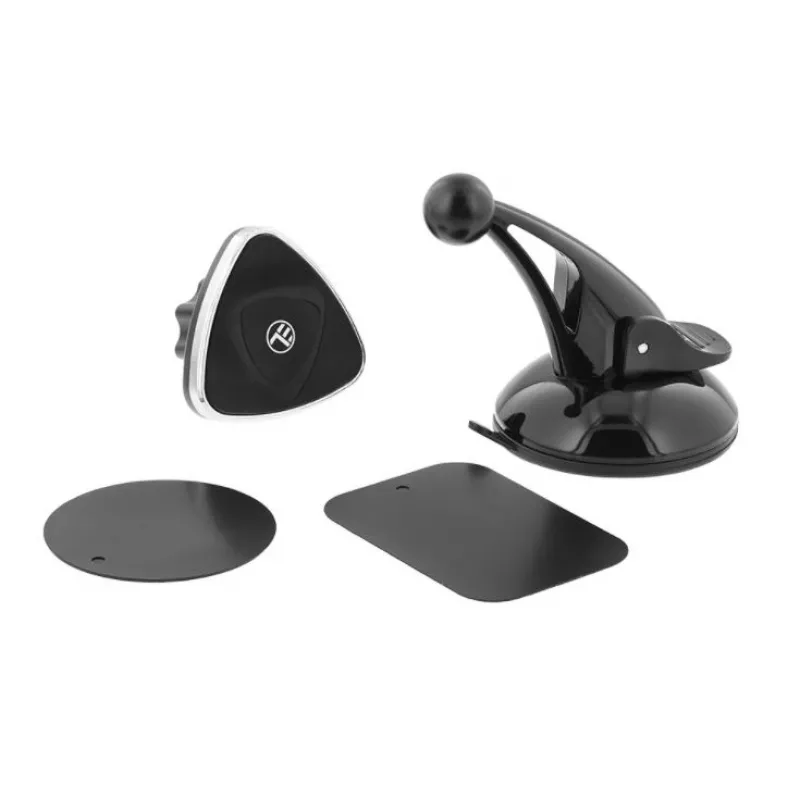 Auto telefonihoidja Tellur Magnetic Window and Dashboard Mount, must — magnetiline kinnitus nutitelefonidele