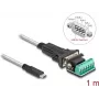 DeLOCK Adapter USB-C – RS-422/485 jadaadapter, isane, 1 m, 5 V