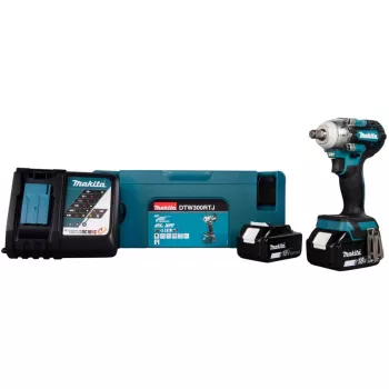 Löökkruvikeeraja Makita DTW300RTJ 3200 p/min, 18V, 2 akut