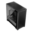 PC Case MODECOM VOLCANO EXPANSE S MIDI Must — karastatud klaas, USB-C, toetab micro ATX, GPU kuni 430 mm