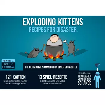 Exploding Kittens - Recipes for Disaster, kaardimäng
