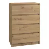 Top e shop M4 ARTISAN kummut — 4 sahtlit, tamm, 700×400×970 mm, puitlaastplaat