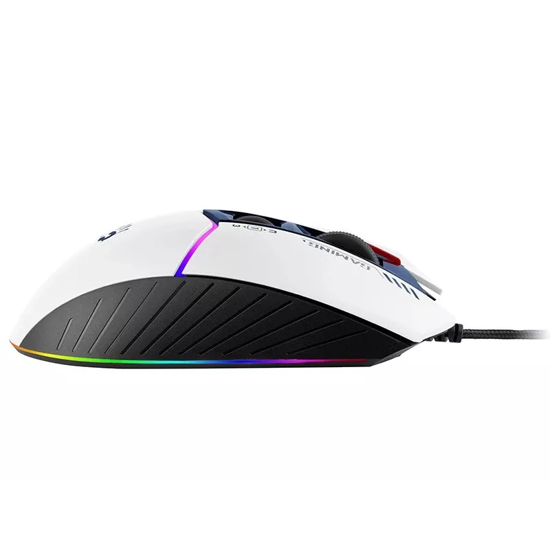 Mängurihiir A4Tech Bloody W95Max USB — paremakäeline, valge, 12000 DPI, 1 ms, 250 ips, 125/2000 Hz