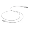 mophie essentials USB-C – USB-A laadimiskaabel 2M, valge, 2 m, USB A, USB C, valge