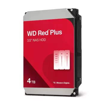 Sisemine kõvaketas Western Digital Red Plus WD40EFZZ 4 TB 5400 RPM 128 MB 3.5 tolli SATA III