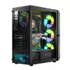Arvutikorpus Logic Concept Portos ARGB ATX Must