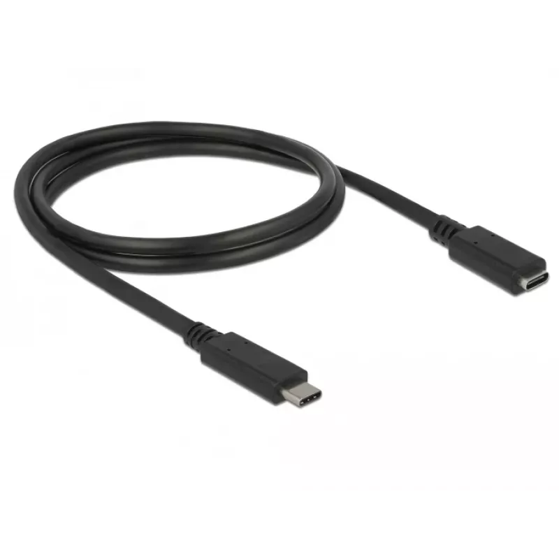 USB-kaabel DeLOCK 85533 USB 3.2 Gen 1 1m USB C must