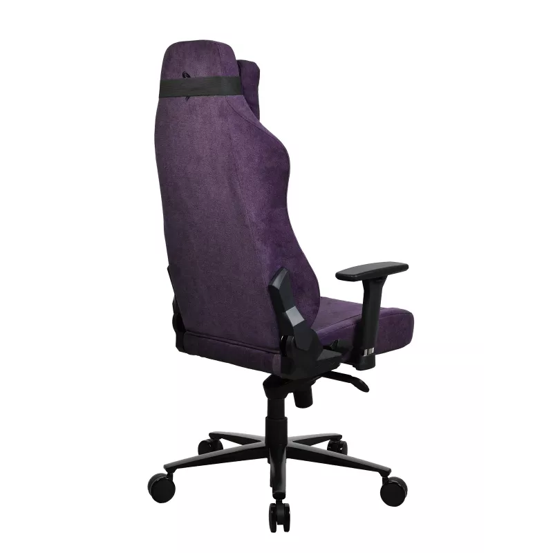 Mängutool Arozzi Vernazza SoftFabric lilla — ergonoomiline disain, reguleeritavad käetoed ja kõrgus