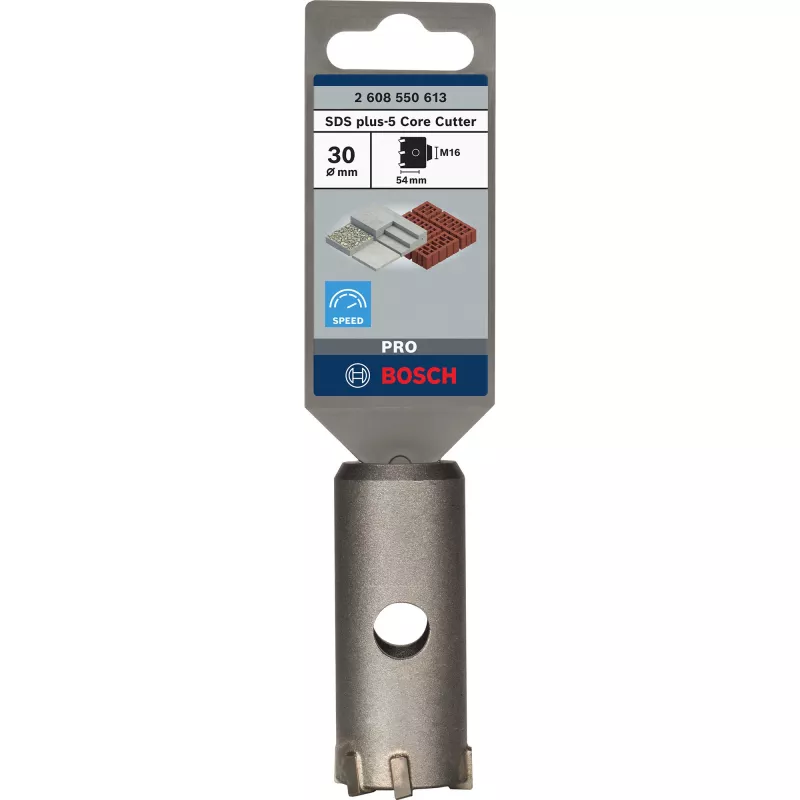 Bosch SDS plus-9 CoreCutter komplekt, Üksik, Puur, Metall, 80 g, 1 tk, 1 tk