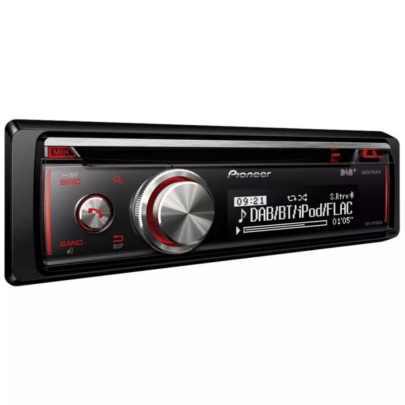 Automeediavastuvõtja Pioneer DEH-X8700DAB Must