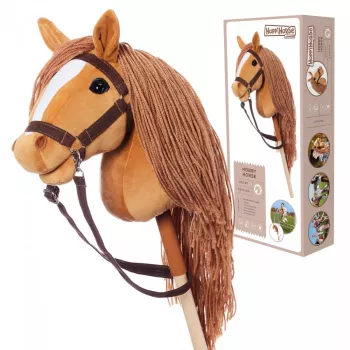 Hüpphobune HOPPIHORSE Hobby Horse A3 Kastanpruun