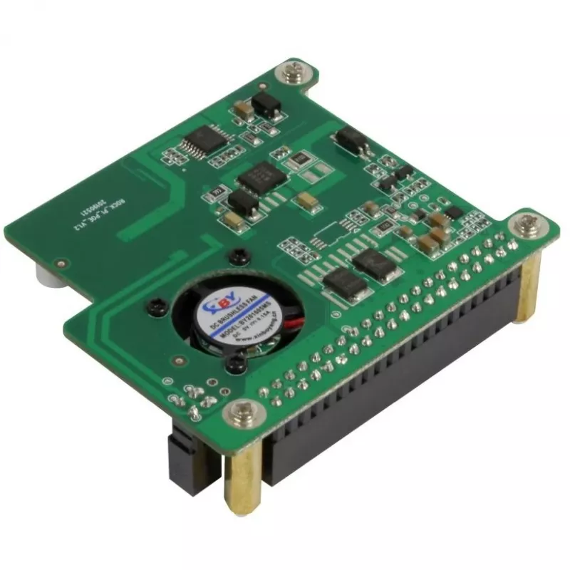 PoE Hat ALLNET for Radxa Rock 3A 802.3at — toiteüle-Etherneti tarvik