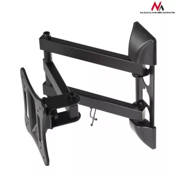 Seinakinnitused teleritele/monitoridele MACLEAN MC-719, ekraanidele kuni 68,6 cm (27 tolli), max 15 kg, VESA 100x100, must