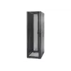 Freestanding rack enclosure APC NetShelter SX 48U 600mm W x 1070mm D, 1704 kg capacity, Must