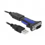 Jadakaabel DeLOCK 66280 USB Type-A DB-9 0,8 m must