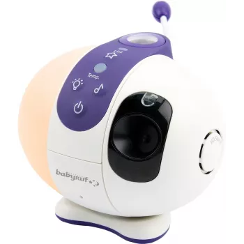 Siseruumide WiFi-panoraamkaamera Olympia BC 2000 — 2 MP, 1080p, 330° horis / 145° vert, 2,4 GHz, Android/iOS (lilla/valge)