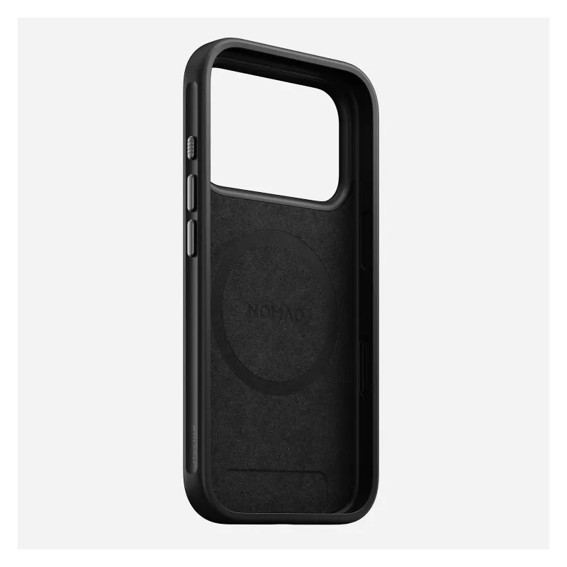 Mobiiltelefoni ümbris Nomad NM014001858 Cover Apple iPhone 17 Pro jaoks, sobib 16 cm (6,3 tolli) ekraanile, must