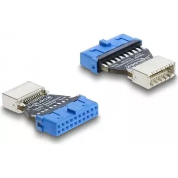 DELOCK Adapter USB 5 Gbps 20‑Pin Header (Pfostenbuchse) to USB‑B 5Gbps