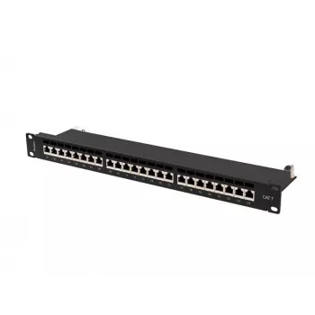 Patch panel 1U Lanberg PPS7-1024-B