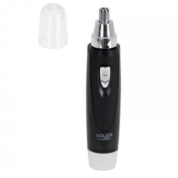 Täppistrimmer Adler AD 2911 — kõrva- ja ninatrimmer, must, 45 g