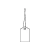 Nööriga märgistussildid HERMA 6932 15x24 mm valge nööriga