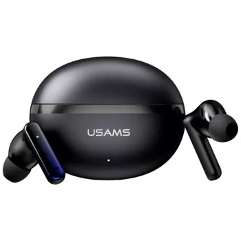 Bluetooth kõrvaklapid Usams TWS E02 ANC+ENC must