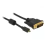 Videokaabli adapter DeLOCK 83586 Micro-HDMI - DVI-D 2 m must
