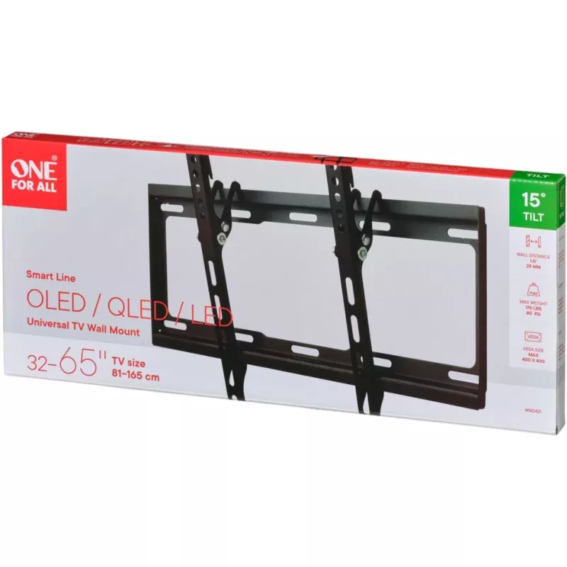 Universal One For All Smart WM 2421 - kronstein - LCD-telerile - ekraani suurus: 81-140 cm (32-55) - seinakinnitus (WM2421)