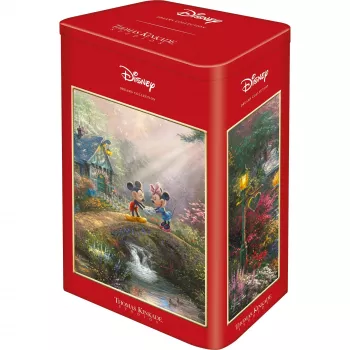 Thomas Kinkade Studios: Mickey & Minnie nostalgias metallkarbis, pusle 500 tükki