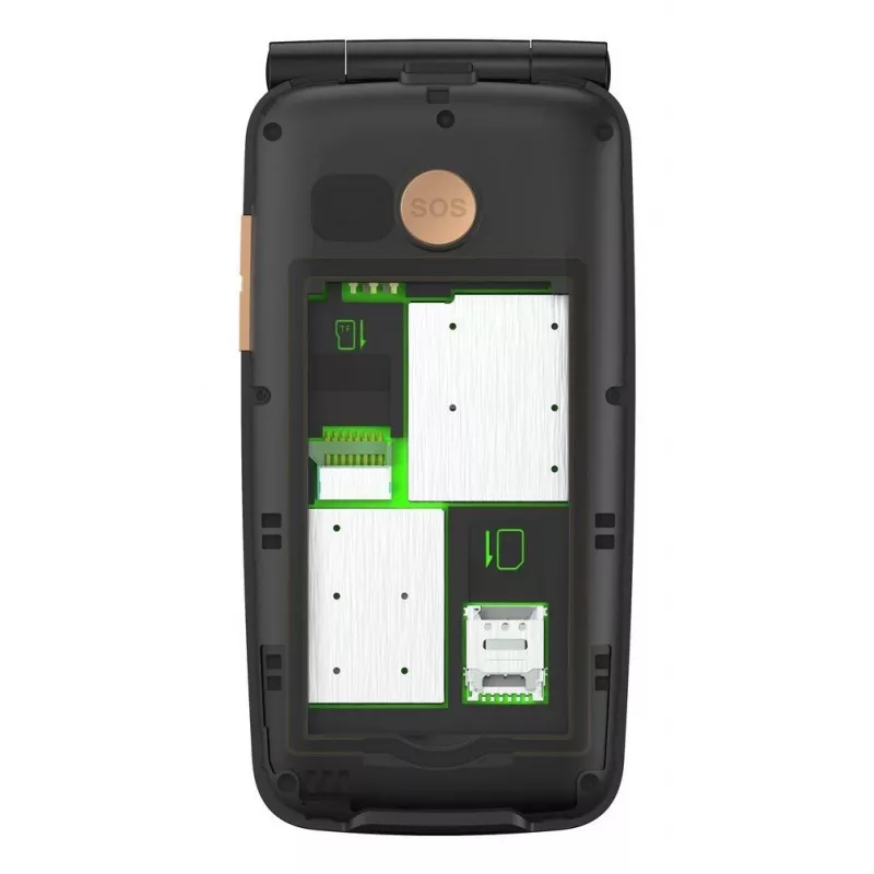 Gigaset GL795 7,11 cm (2,8) 142 g 48MB Must vanematele telefon