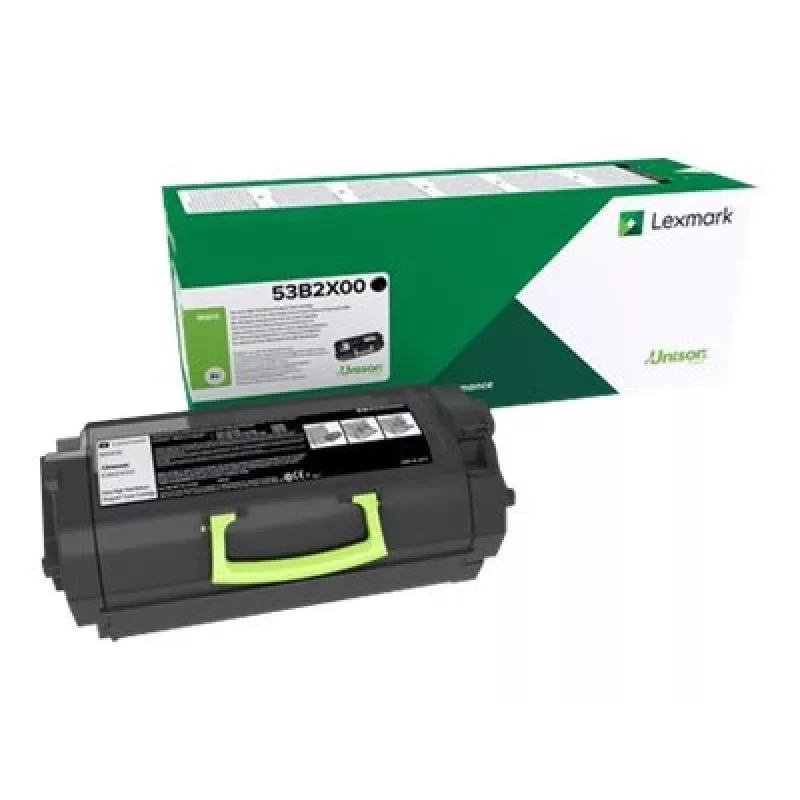 Lexmark 53B2X00 toonerikassett 1 tk Originaal Must