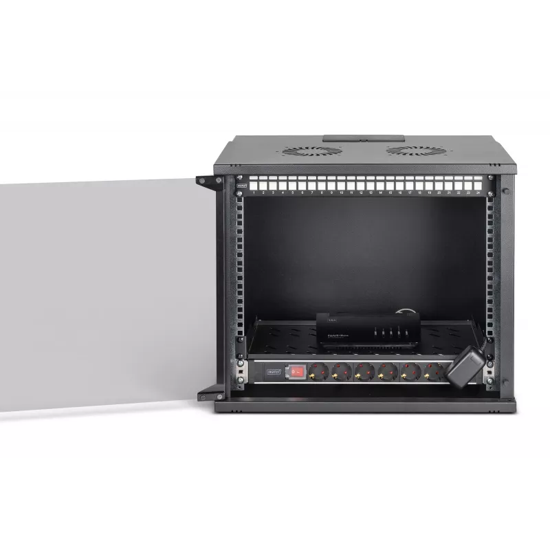 DIGITUS Network-Set SOHO Pro, 483 mm (19 tolli) - 9HE, 540 x 400 mm (L x S)