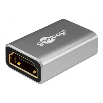 Goobay HDMI-adapteri ühendus kullatud 8K 60 Hz - pistikupesa tüüp A (72008)