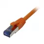 Patchkaabel RJ45 - CAT6A 500MHz - 10m - oranž - S-STP(S/FTP) - AWG27 - LSZH - Synergy 21
