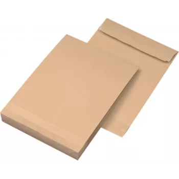 Postikotid MAILmedia B4 pruunid 4,0 cm vahevoltiga, pakendis 100 tk