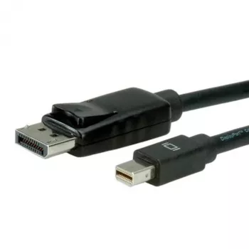 VALUE - DisplayPort-kaabel - Mini DisplayPort (M) DisplayPortile (M) - 1 m - riiviga - must (11.99.5634)