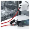 USB-kaabel RealPower MagneticCharge2 1m Punane Kiirlaadimine Andmeedastus