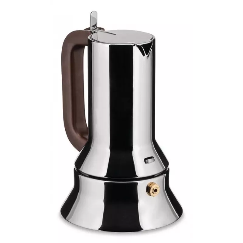 Moka pot Alessi 9090/3 Roostevaba teras sügavus 110 mm kõrgus 175 mm