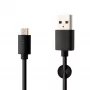 USB-USB-C andme- ja laadimiskaabel FIXED FIXD-UC2M-BK — 2,0 m, must