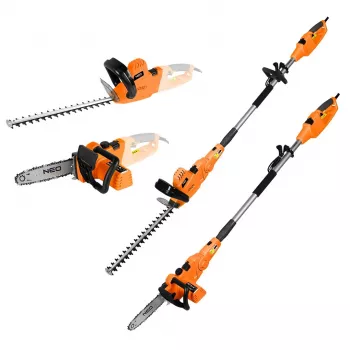 2-in-1 aiandustööriist pikendusega — NEO tools 04-634 multifunktsionaalne aiandustööriist pikendusega