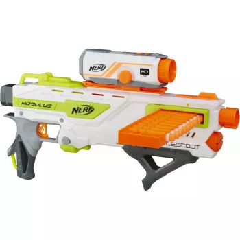 Mängupüss HASBRO Nerf BattleScout ICS-10 FFP B1756F030 – vahtviskepüss, ühelasuline, taktikaline siin