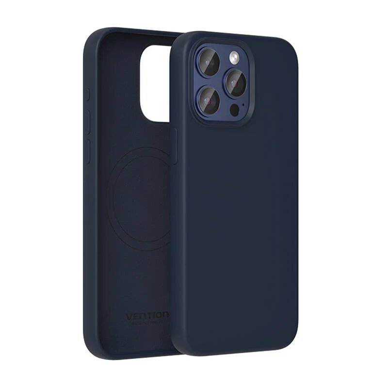 Kaitsev silikoonümbrs Vention KUFL0-40 iPhone 15 Pro Maxile, sinine
