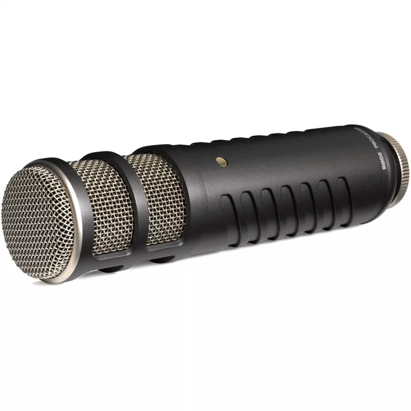 Stuudiodünaamiline mikrofon RØDE Procaster — juhtmega, mini XLR (3-kontaktiline), 75–18 000 Hz, 32 Ω, -56 dB, must, 695 g